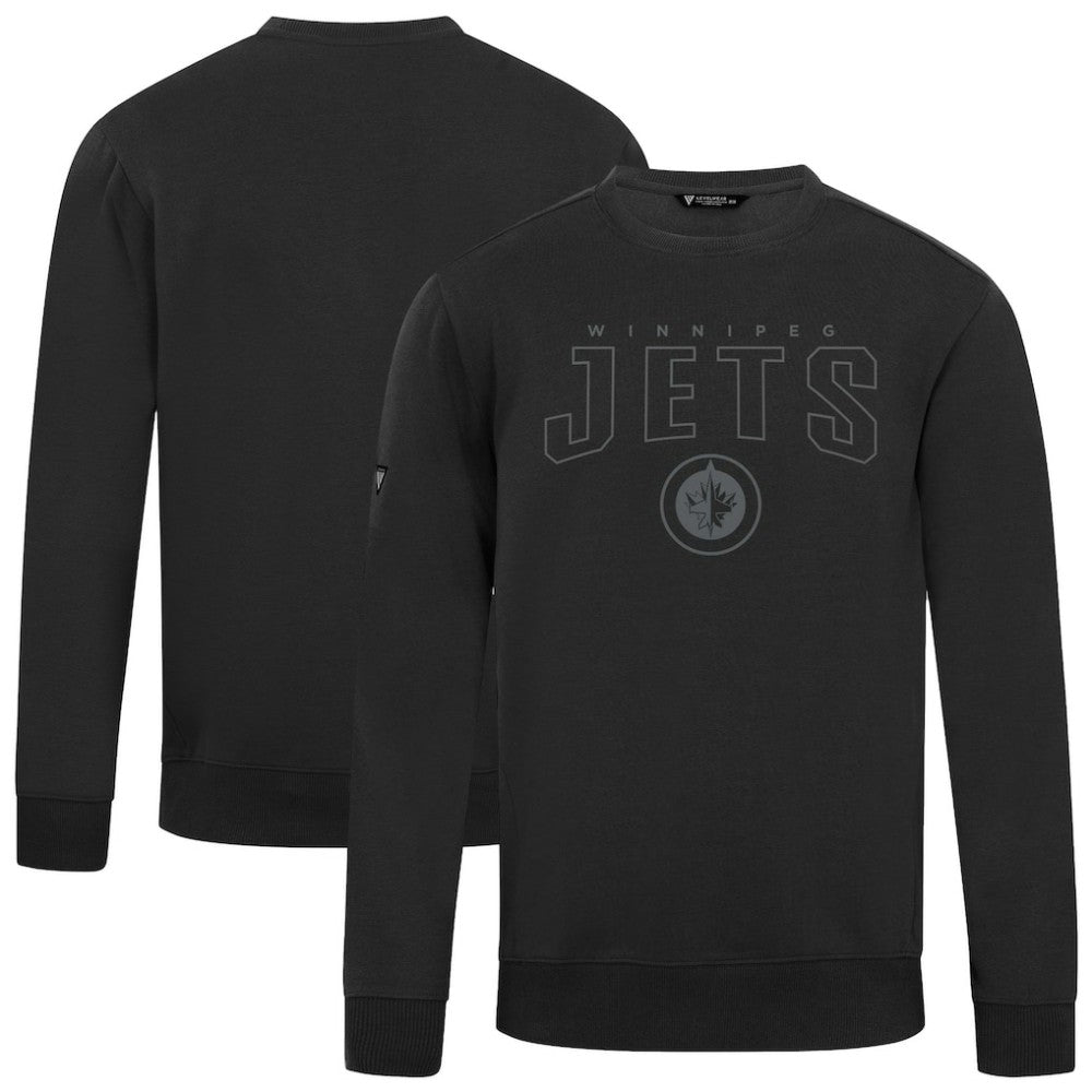 Winnipeg Jets Levelwear Zane Darkmoon Pullover Sweatshirt - Black - NHL 202597700