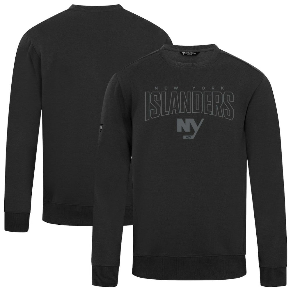 New York Islanders Levelwear Zane Darkmoon Pullover Sweatshirt - Black - NHL 202597712