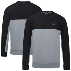 Carolina Hurricanes Levelwear Legacy Nightfall Pullover Sweatshirt - Black/Gray - NHL 202597842