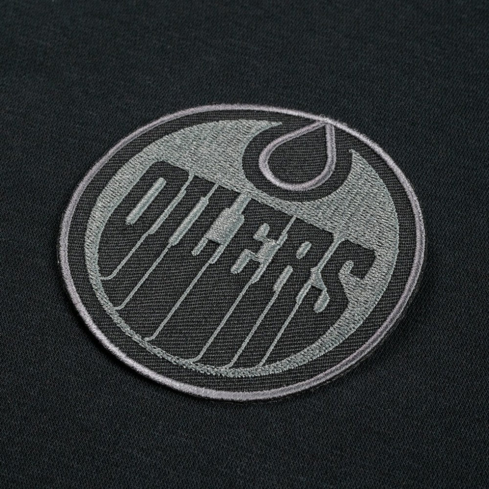 Edmonton Oilers Levelwear Legacy Nightfall Pullover Sweatshirt - Black/Gray - NHL 202597850