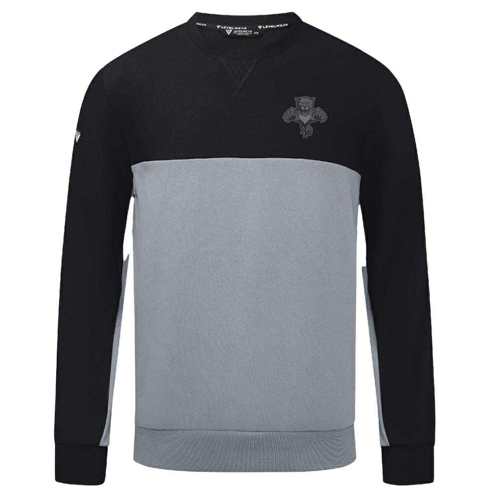 Florida Panthers Levelwear Legacy Nightfall Pullover Sweatshirt - Black/Gray - NHL 202597856