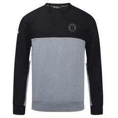 Boston Bruins Levelwear Legacy Nightfall Pullover Sweatshirt - Black/Gray - NHL 202597865