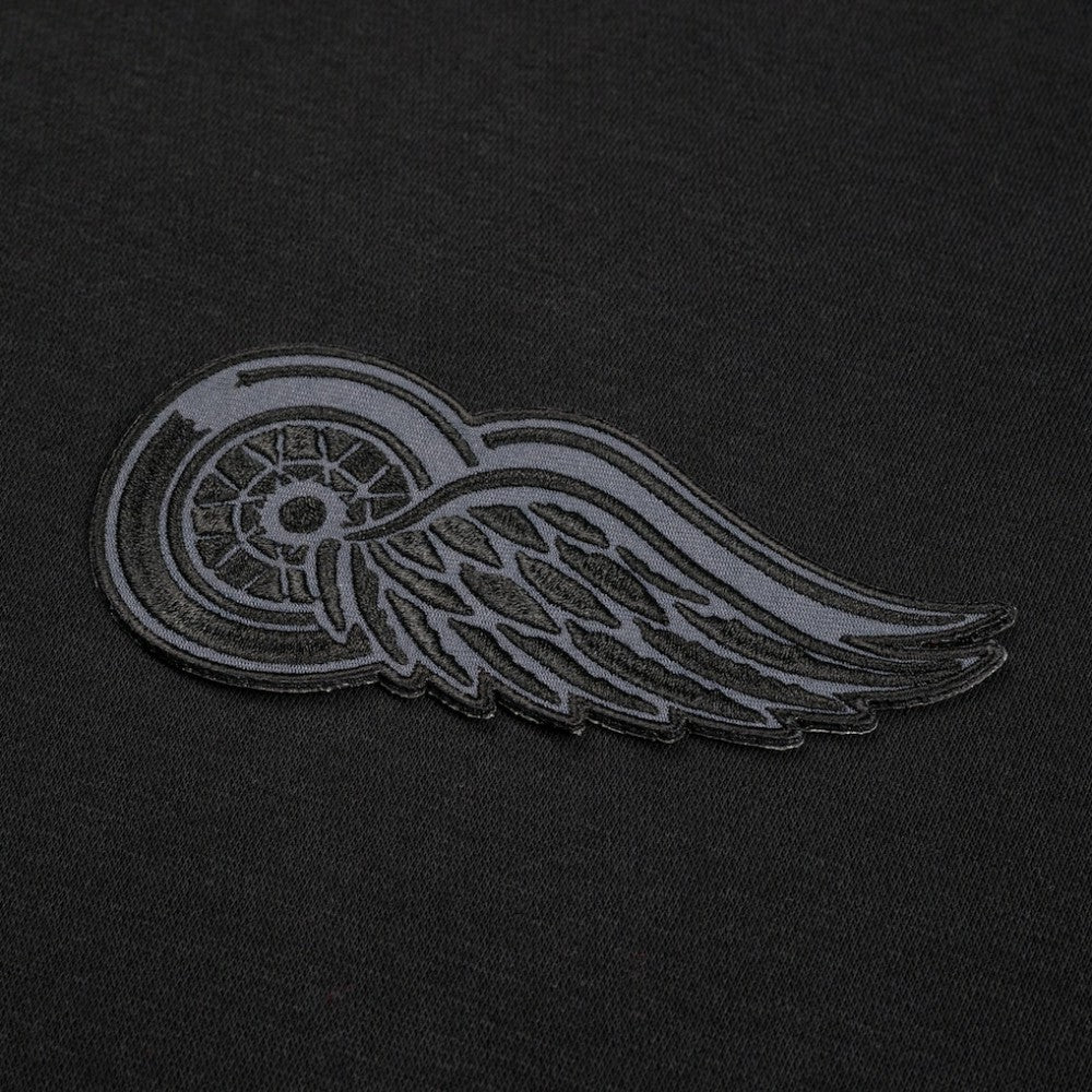 Detroit Red Wings Levelwear Legacy Nightfall Pullover Sweatshirt - Black/Gray - NHL 202597867