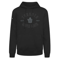 Toronto Maple Leafs Levelwear Podium Abyssal Pullover Hoodie - Black - NHL 202597902