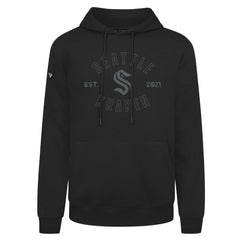 Seattle Kraken Levelwear Podium Abyssal Pullover Hoodie - Black - NHL 202597903