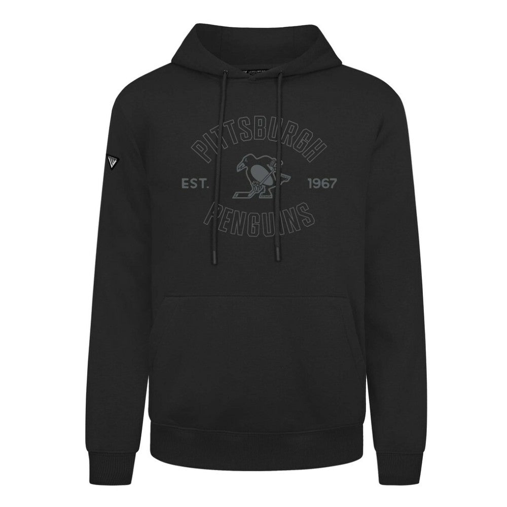 Pittsburgh Penguins Levelwear Podium Abyssal Pullover Hoodie - Black - NHL 202597911