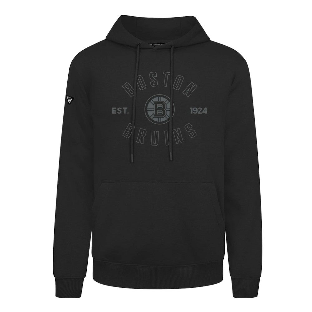 Boston Bruins Levelwear Podium Abyssal Pullover Hoodie - Black - NHL 202597912