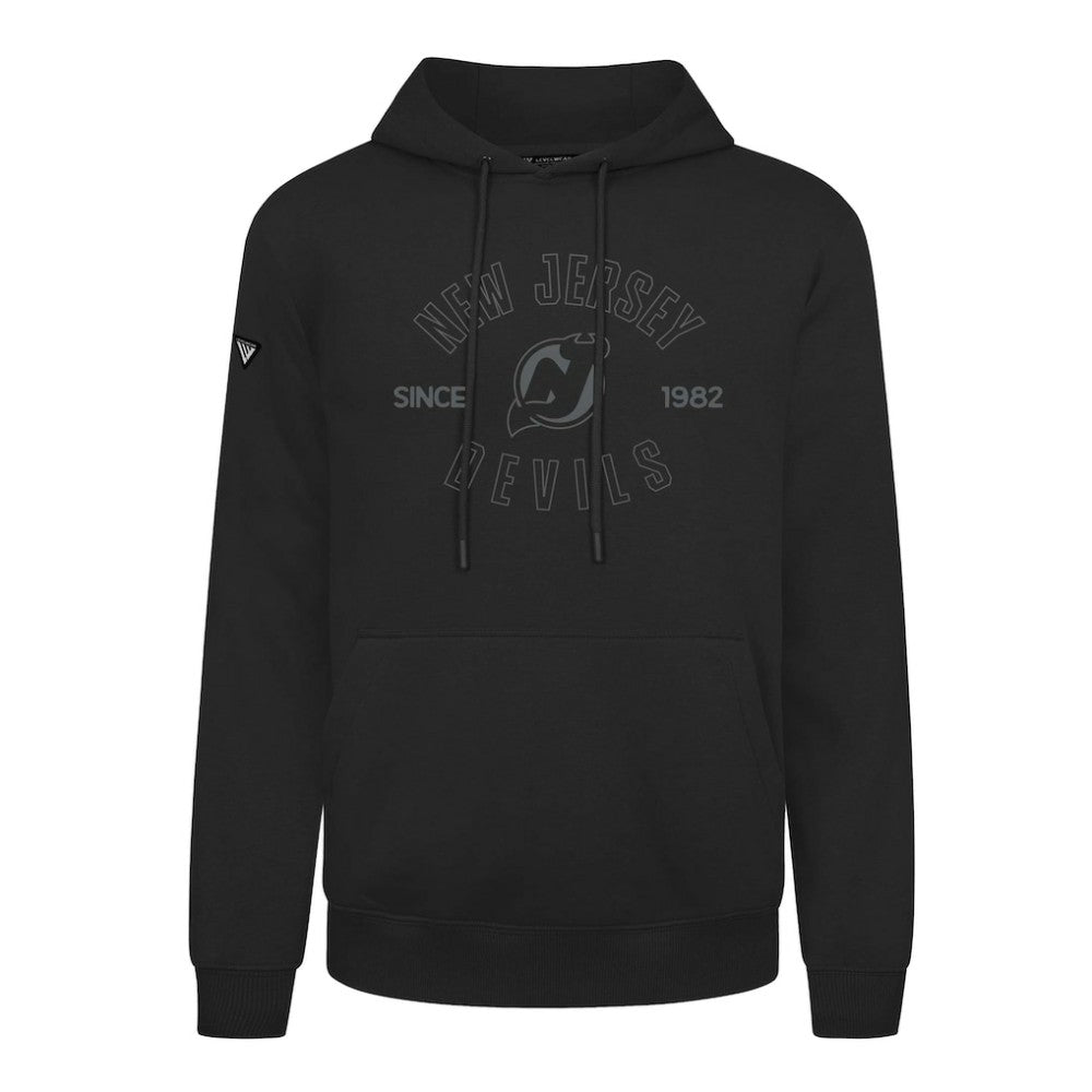 New Jersey Devils Levelwear Podium Abyssal Pullover Hoodie - Black - NHL 202597914