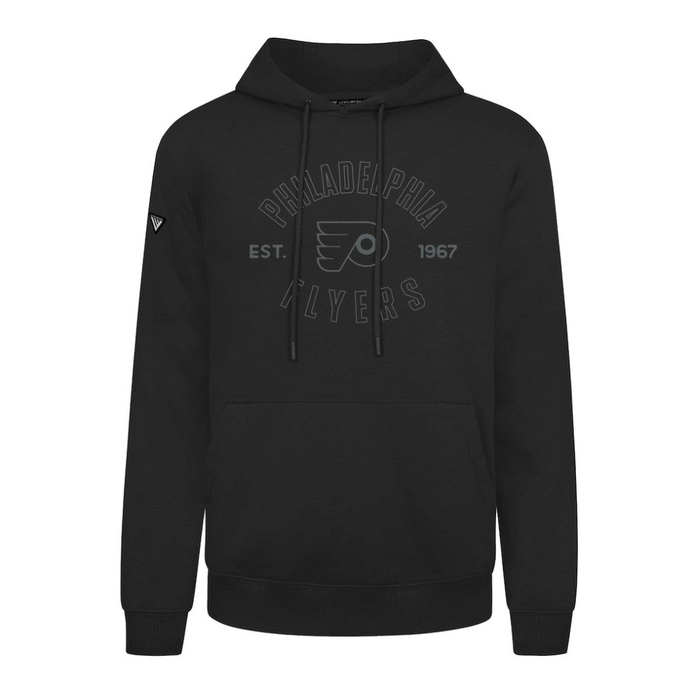Philadelphia Flyers Levelwear Podium Abyssal Pullover Hoodie - Black - NHL 202597915