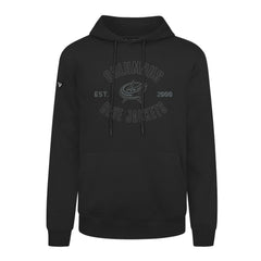 Columbus Blue Jackets Levelwear Podium Abyssal Pullover Hoodie - Black - NHL 202597917