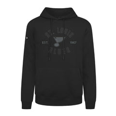 St. Louis Blues Levelwear Podium Abyssal Pullover Hoodie - Black - NHL 202597919