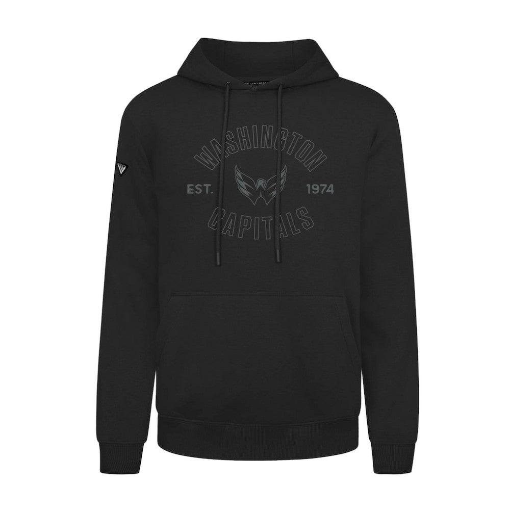 Washington Capitals Levelwear Podium Abyssal Pullover Hoodie - Black - NHL 202597925