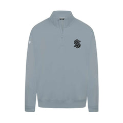 Seattle Kraken Levelwear Murray Nightfall Quarter-Zip Jacket - Gray - NHL 202597934