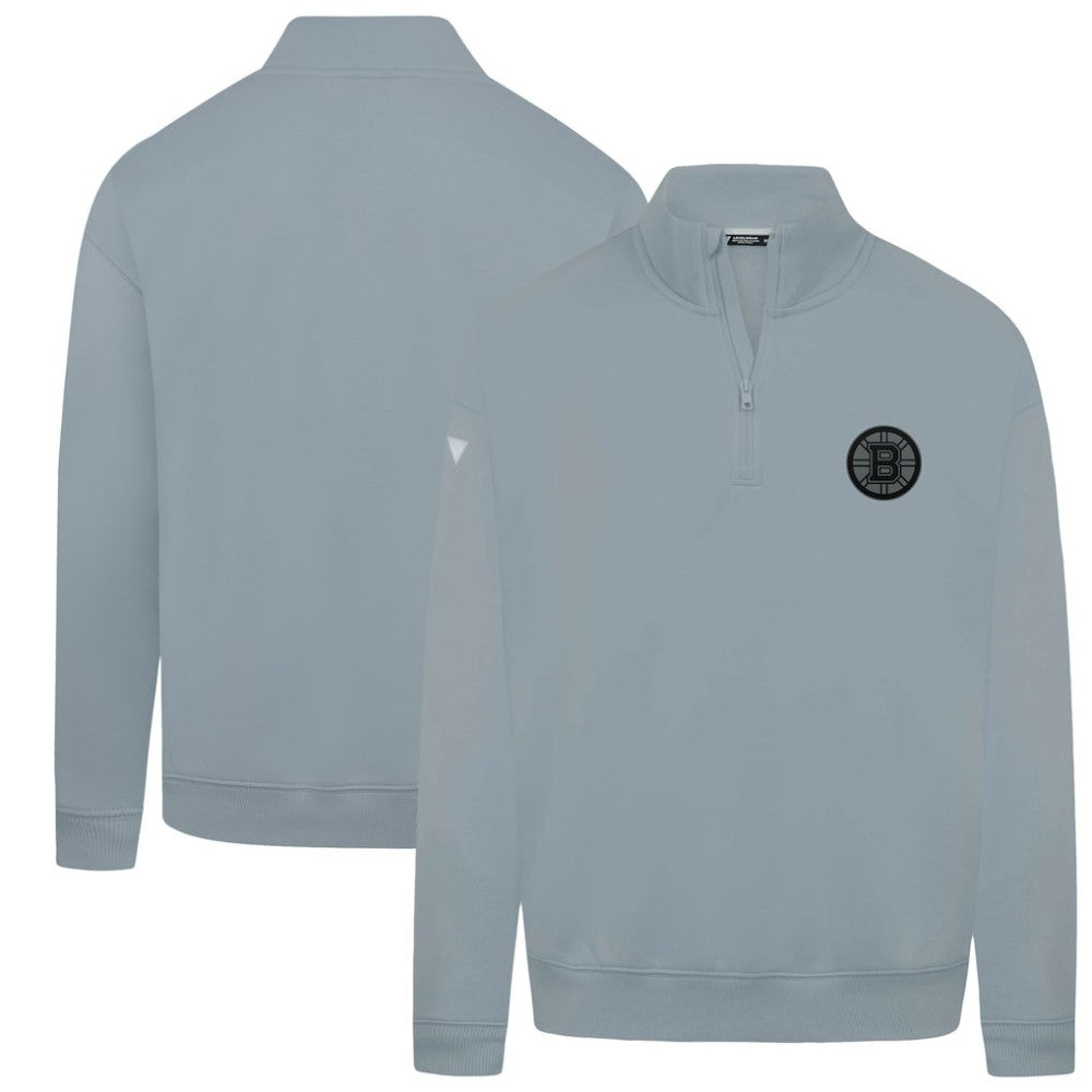 Boston Bruins Levelwear Murray Nightfall Quarter-Zip Jacket - Gray - NHL 202597935