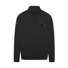New Jersey Devils Levelwear Murray Nightfall Quarter-Zip Jacket - Black - NHL 202597938