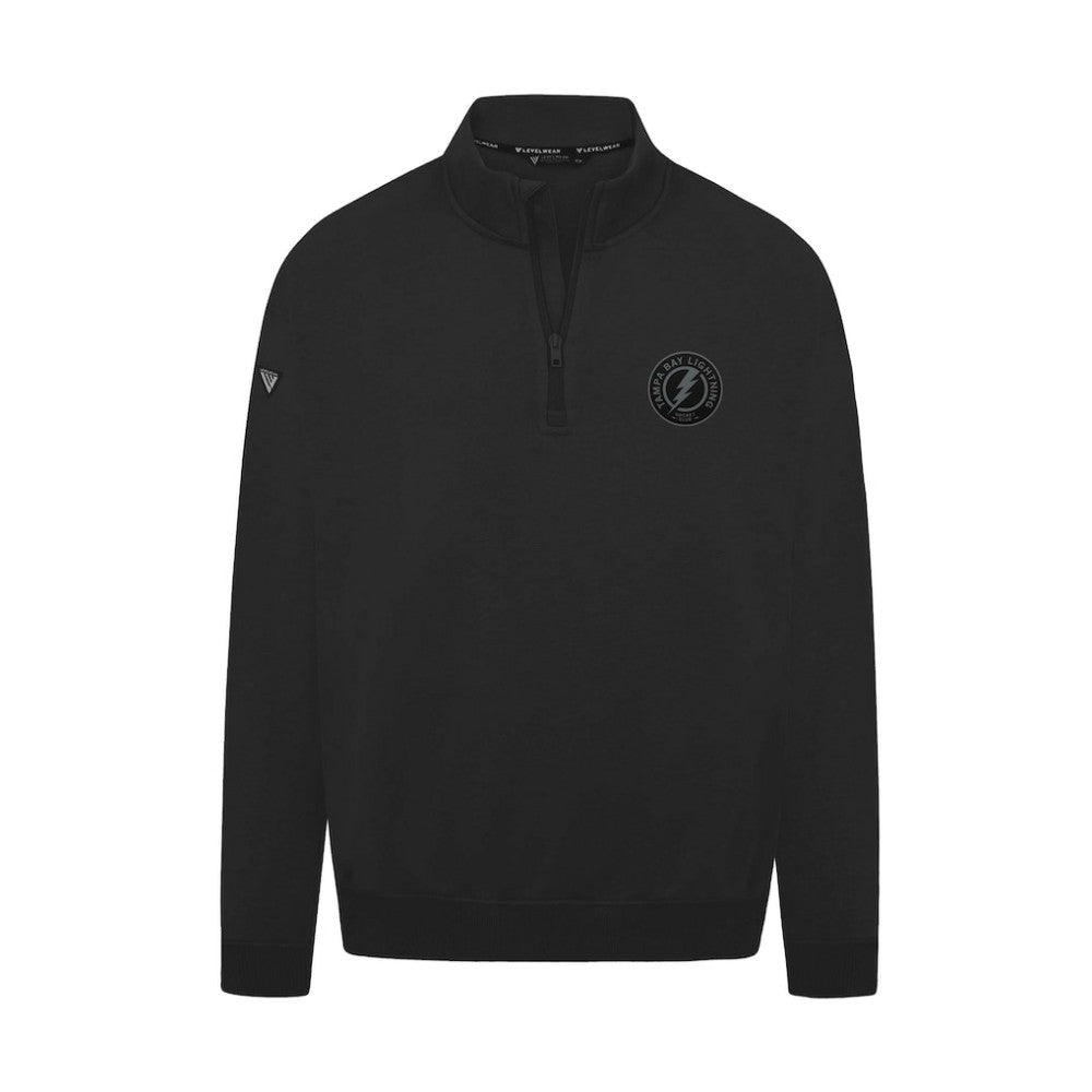 Tampa Bay Lightning Levelwear Murray Nightfall Quarter-Zip Jacket - Black - NHL 202597959