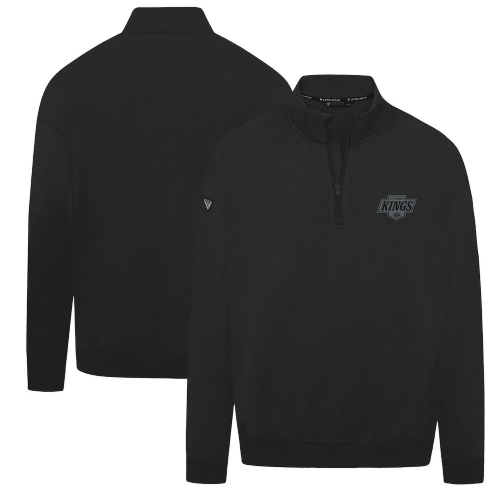 Los Angeles Kings Levelwear Murray Nightfall Quarter-Zip Jacket - Black - NHL 202597965