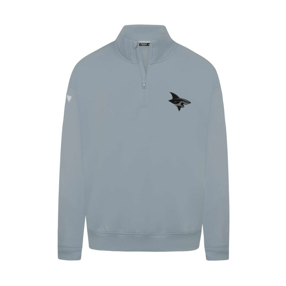 San Jose Sharks Levelwear Murray Nightfall Quarter-Zip Jacket - Gray - NHL 202597968
