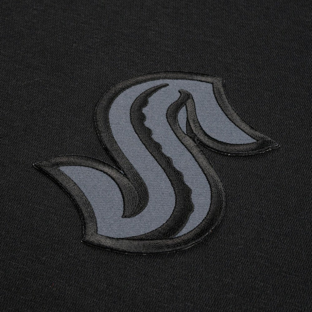 Seattle Kraken Levelwear Murray Nightfall Quarter-Zip Jacket - Black - NHL 202597973