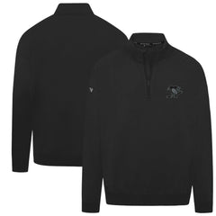 Pittsburgh Penguins Levelwear Murray Nightfall Quarter-Zip Jacket - Black - NHL 202597988