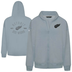 Detroit Red Wings Levelwear Uphill Abyssal Full-Zip Hoodie - Gray - NHL 202598014