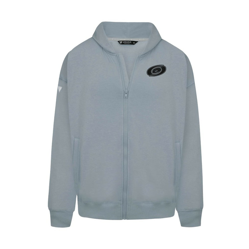 Carolina Hurricanes Levelwear Uphill Abyssal Full-Zip Hoodie - Gray - NHL 202598024