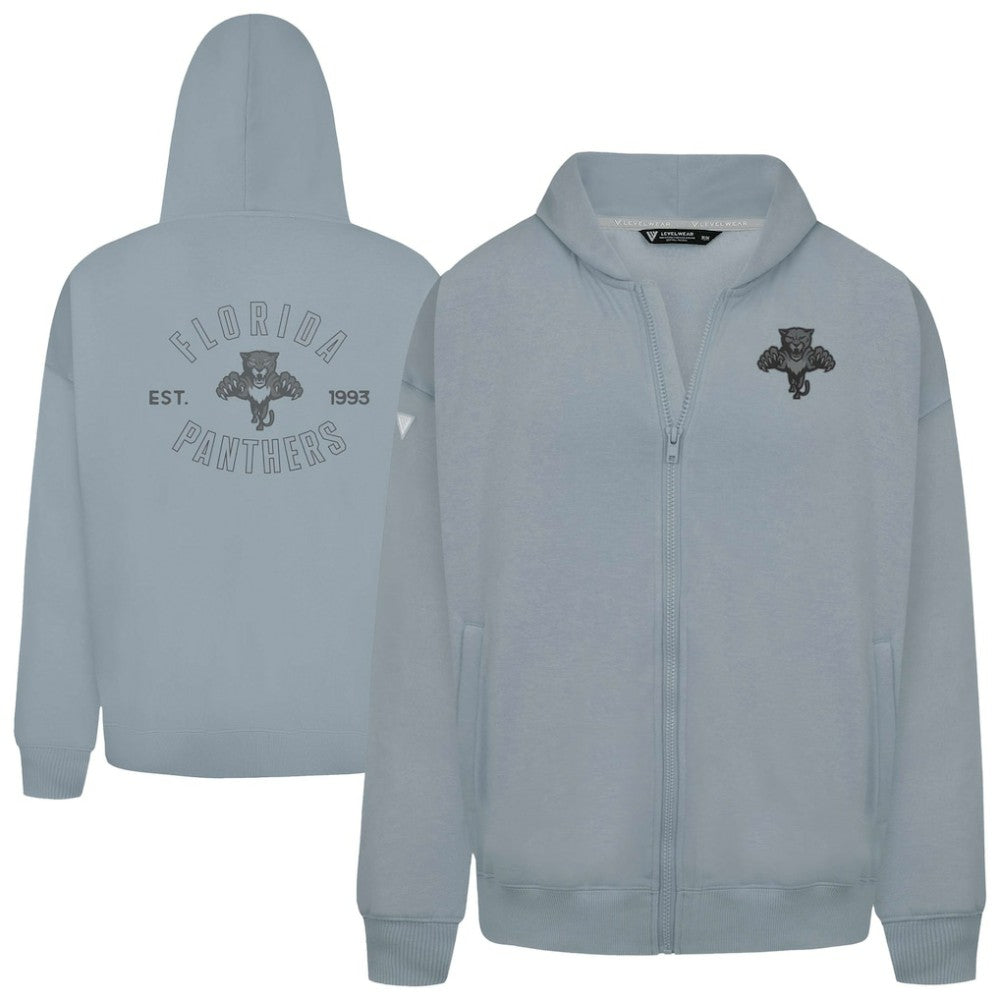 Florida Panthers Levelwear Uphill Abyssal Full-Zip Hoodie - Gray - NHL 202598026