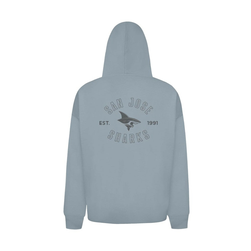 San Jose Sharks Levelwear Uphill Abyssal Full-Zip Hoodie - Gray - NHL 202598037
