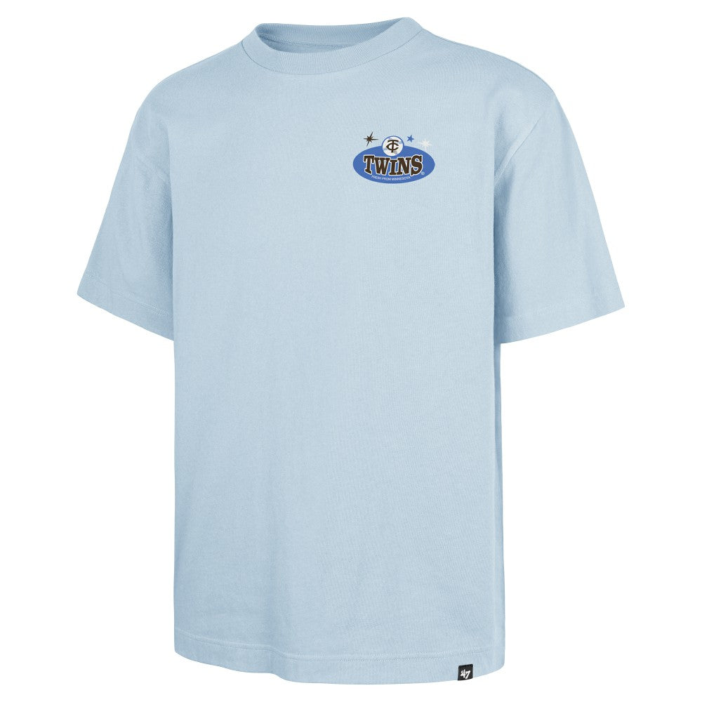 Minnesota Twins '47 Ice Cream Parlor Foundation T-Shirt - Light Blue - 47 brand Sale