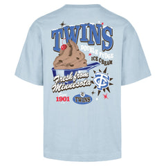 Minnesota Twins '47 Ice Cream Parlor Foundation T-Shirt - Light Blue - 47 brand Sale