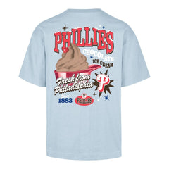 Philadelphia Phillies '47 Ice Cream Parlor Foundation T-Shirt - Light Blue - 47 brand Online