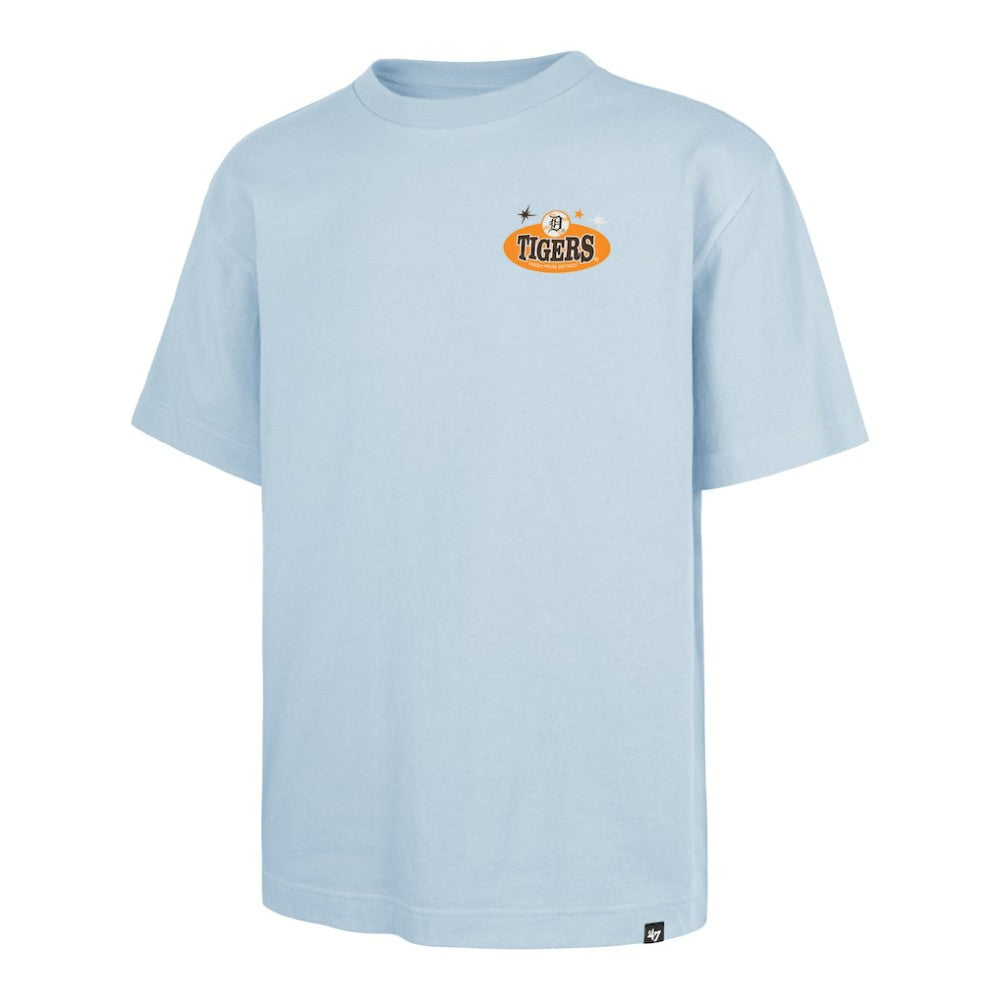 Detroit Tigers '47 Ice Cream Parlor Foundation T-Shirt - Light Blue - 47 brand Online