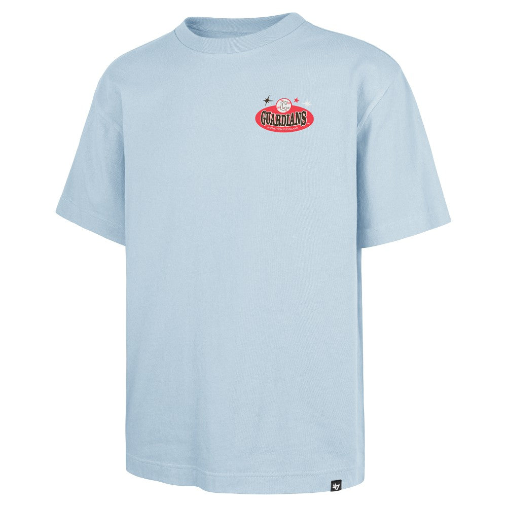 Cleveland Guardians '47 Ice Cream Parlor Foundation T-Shirt - Light Blue - 47 brand Discount