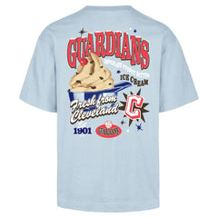 Cleveland Guardians '47 Ice Cream Parlor Foundation T-Shirt - Light Blue - 47 brand Discount