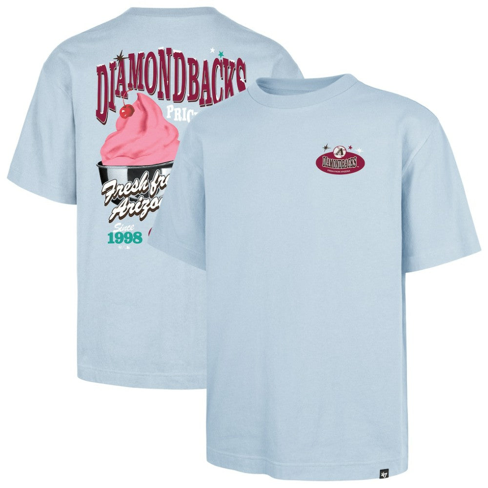 Arizona Diamondbacks '47 Ice Cream Parlor Foundation T-Shirt - Light Blue - 47 brand Sale
