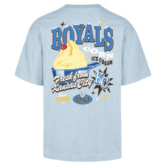 Kansas City Royals '47 Ice Cream Parlor Foundation T-Shirt - Light Blue - 47 brand Lifestyle