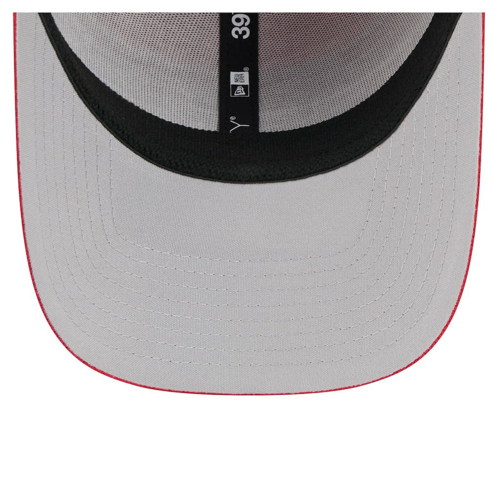 Kansas City Chiefs New Era Stripes 39THIRTY Flex Hat Red