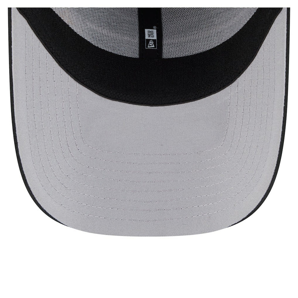 Pittsburgh Steelers New Era Stripes 39THIRTY Flex Hat Black