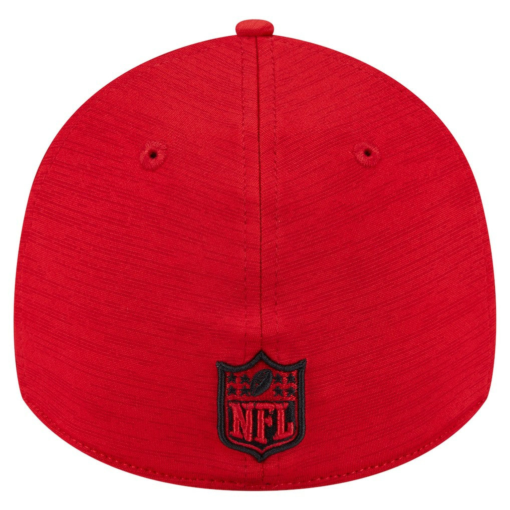 San Francisco 49ers New Era Stripes 39THIRTY Flex Hat Scarlet