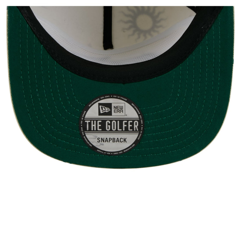 New York Jets New Era Celestial Golfer Snapback Hat Cream