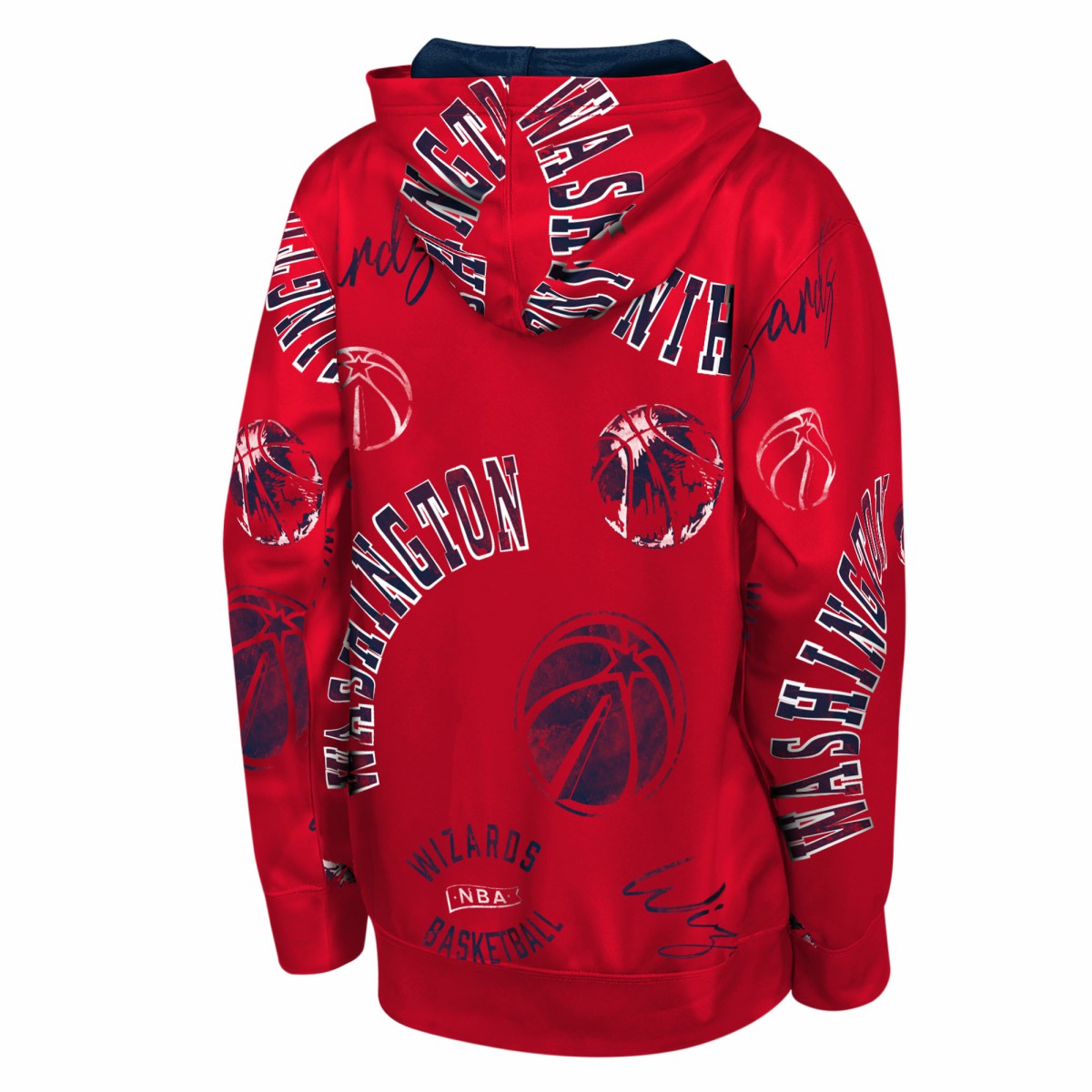 Washington Wizards Outerstuff Youth Moving Violation Hoodie Red