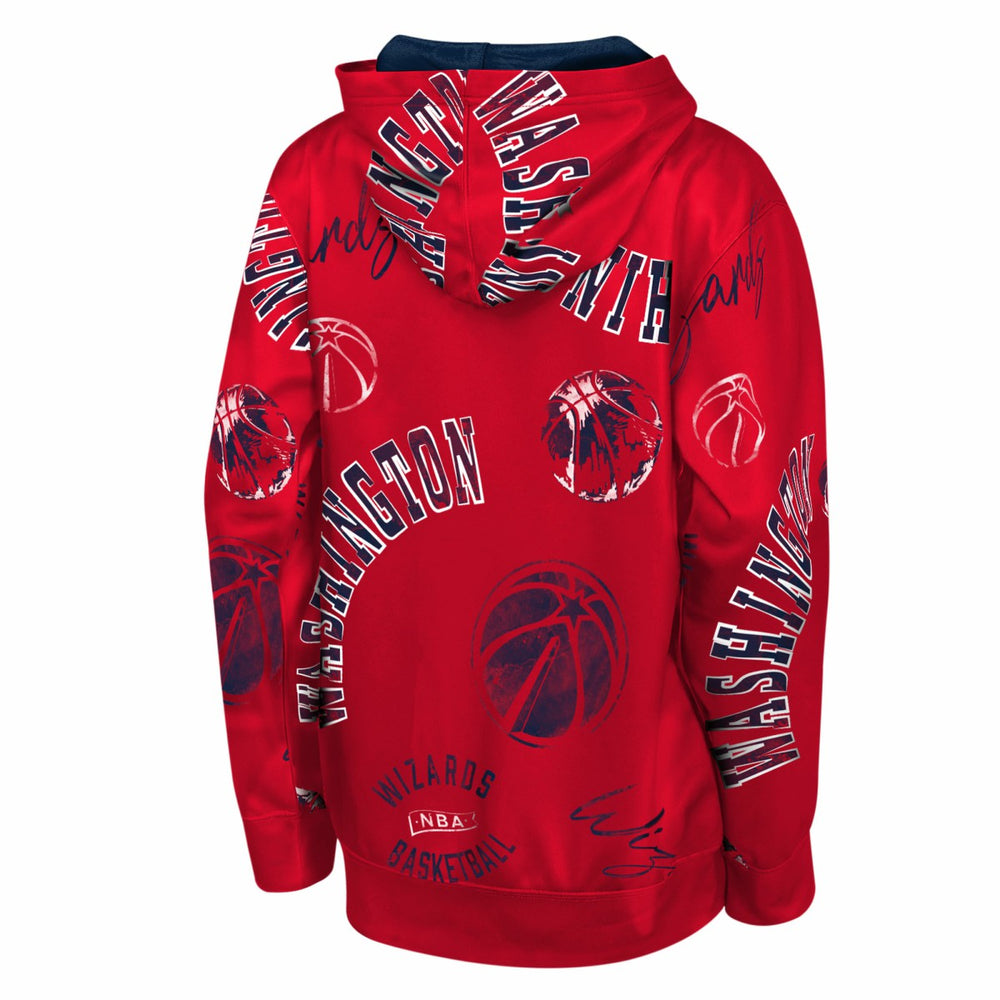 Washington Wizards Outerstuff Youth Moving Violation Hoodie Red