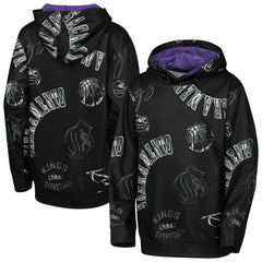 Sacramento Kings Outerstuff Youth Moving Violation Hoodie Black
