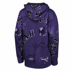 Utah Jazz Outerstuff Youth Moving Violation Hoodie Purple