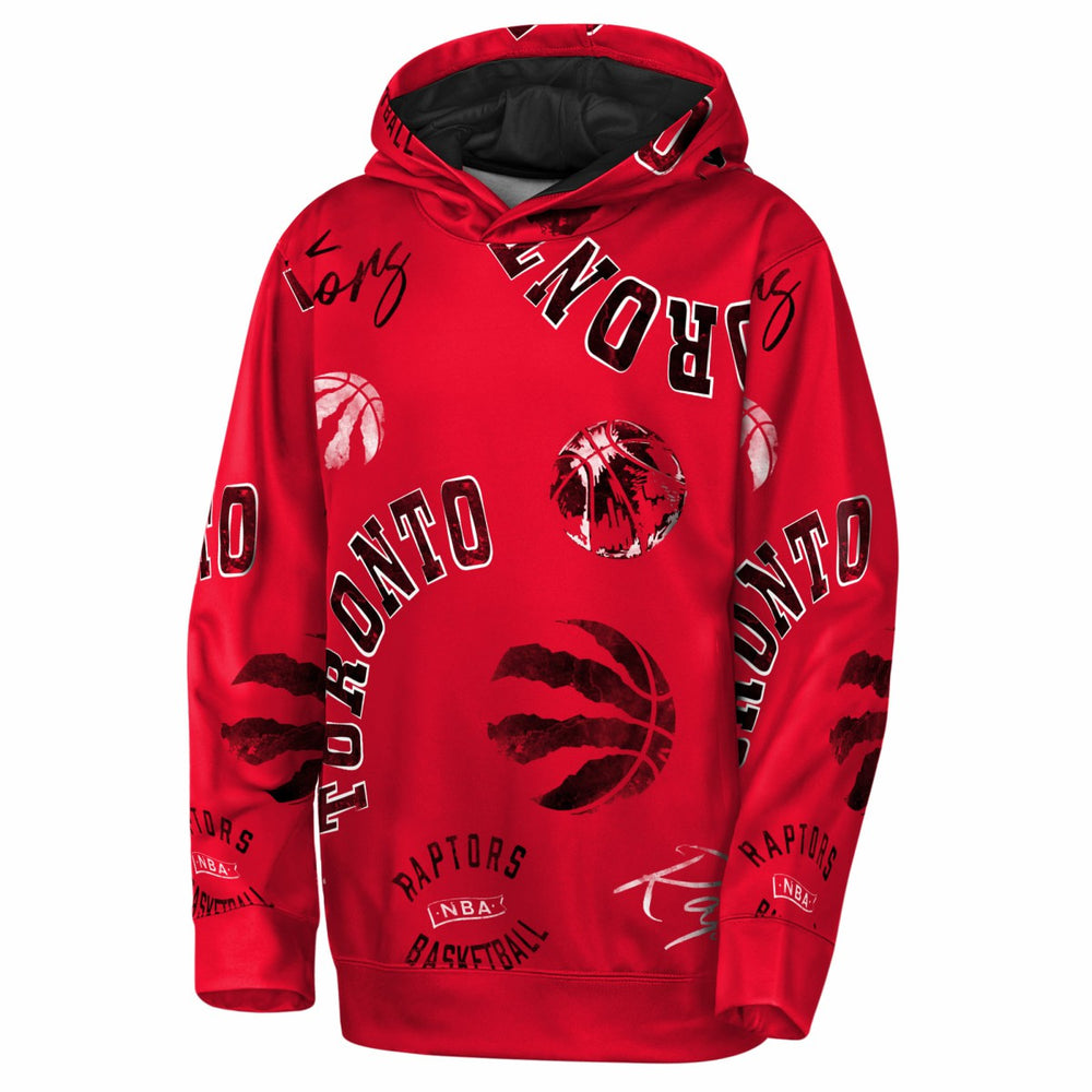 Toronto Raptors Outerstuff Youth Moving Violation Hoodie Red