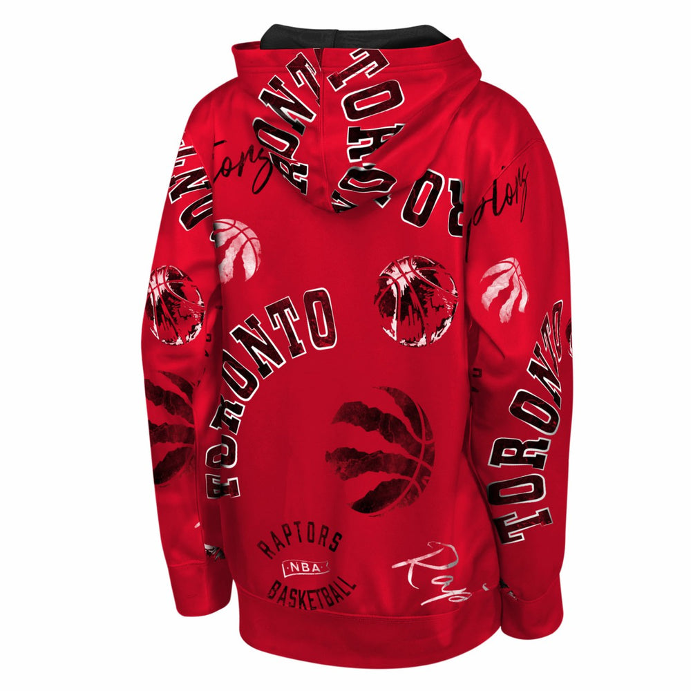 Toronto Raptors Outerstuff Youth Moving Violation Hoodie Red