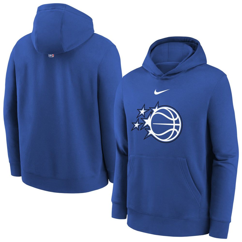Orlando Magic Youth 2025/26 Club Fleece Hoodie Blue | Nike Lifestyle