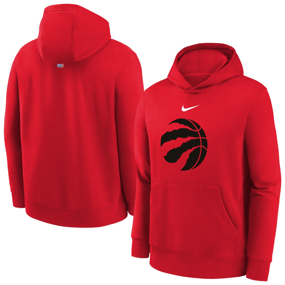 Toronto Raptors Youth 2025/26 Club Fleece Hoodie Red | Nike for sale