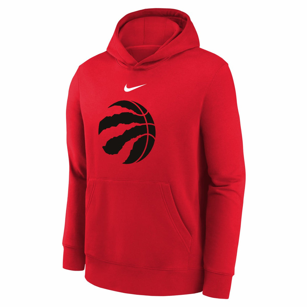 Toronto Raptors Youth 2025/26 Club Fleece Hoodie Red | Nike for sale