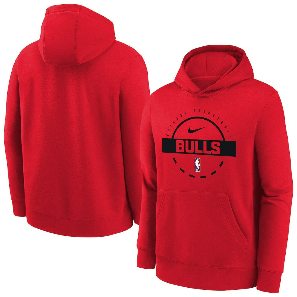 Chicago Bulls Youth 2025/26 Club Fleece Practice Hoodie Red | Nike discount
